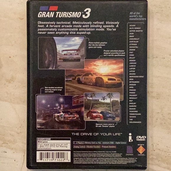 Need For Speed Underground PlayStation 2 Game Hot Pursuit & Gran Turismo PS2 Lot - Picture 9 of 12